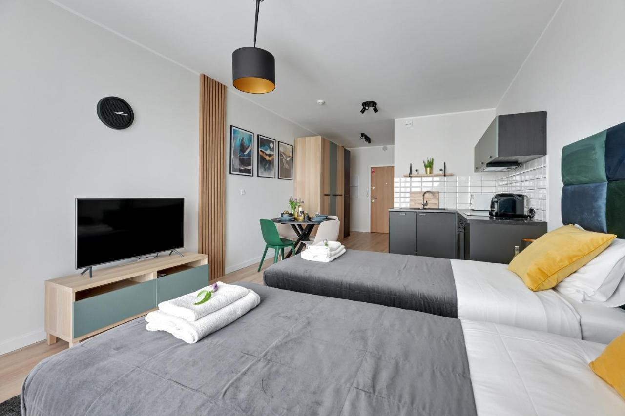 Apartament Walowa Stara Stocznia Gdansk Bagian luar foto