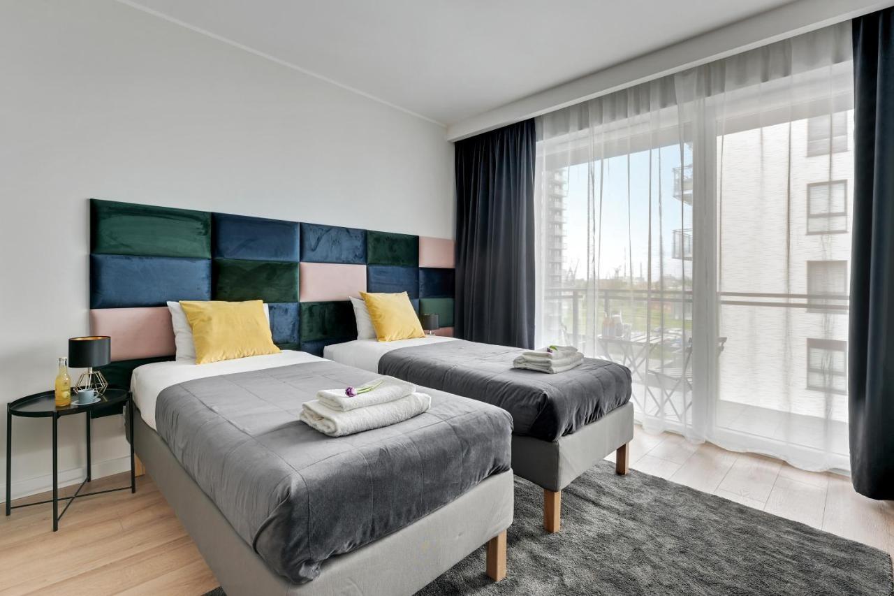 Apartament Walowa Stara Stocznia Gdansk Bagian luar foto