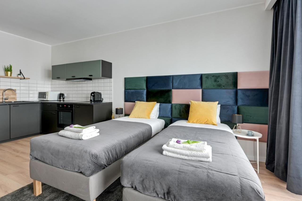 Apartament Walowa Stara Stocznia Gdansk Bagian luar foto